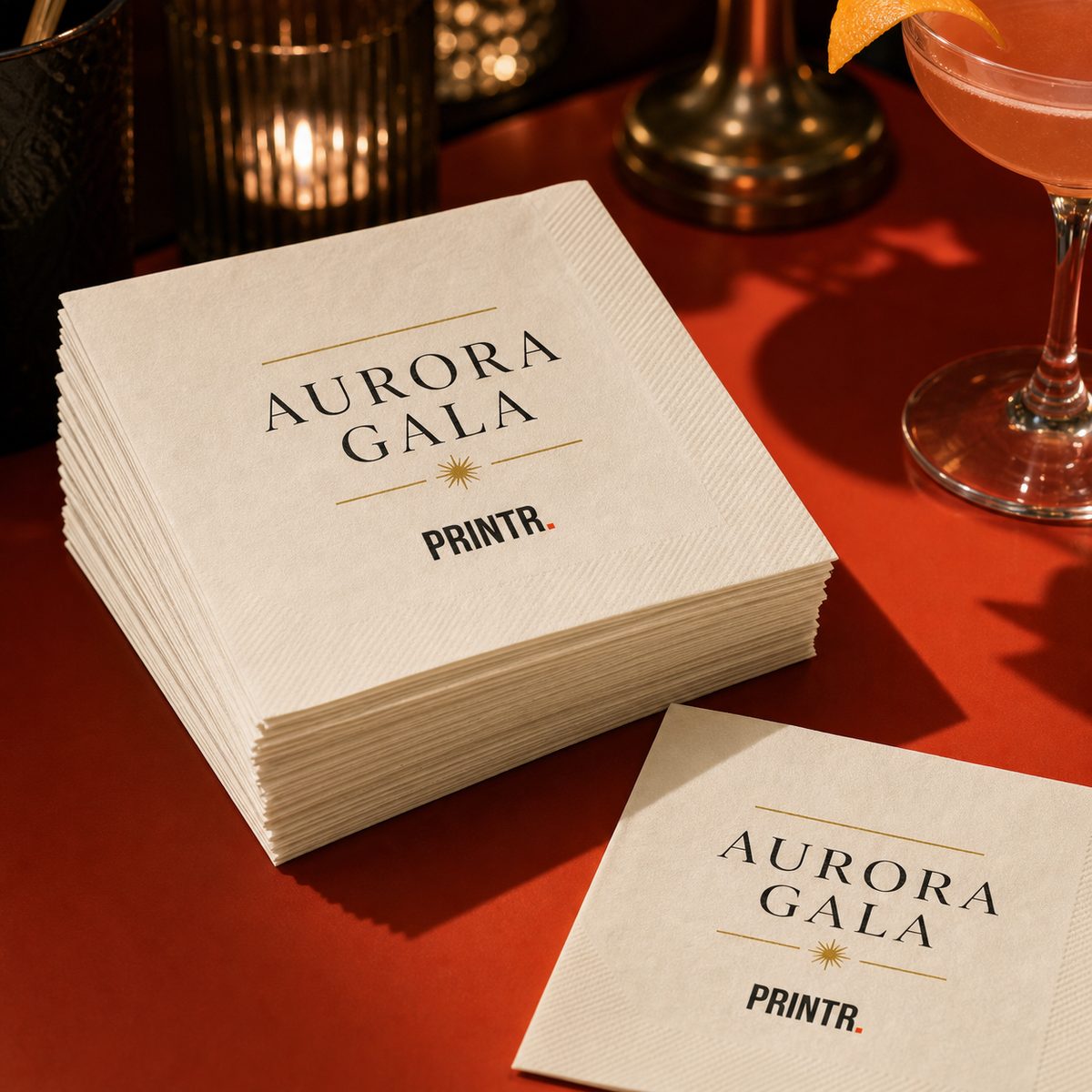 Custom Napkins — photo 1 of 2